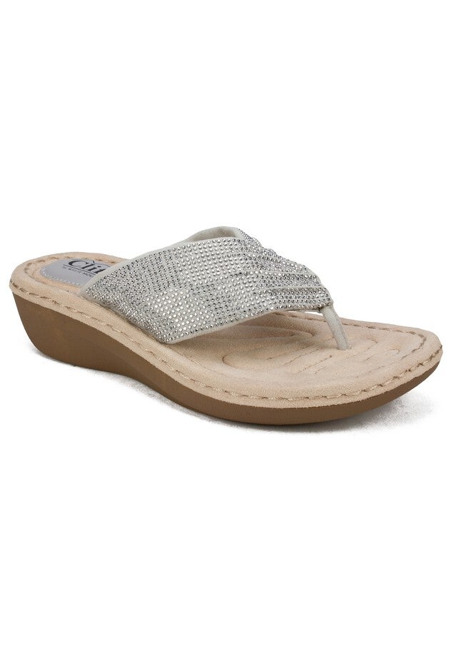 Calvert Thong Sandals , LIGHT GREY, hi-res image number 0