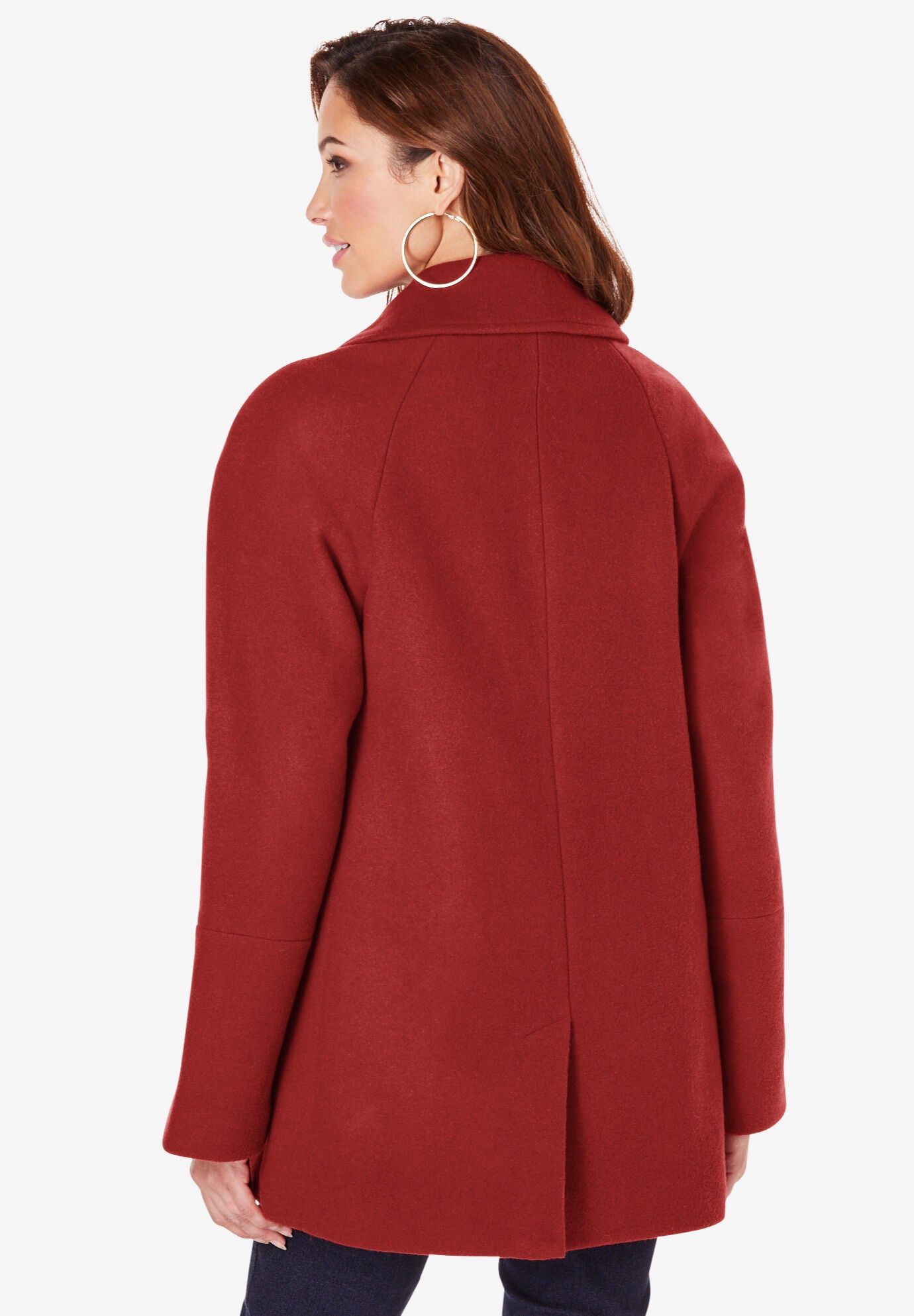 Modern A Line Peacoat