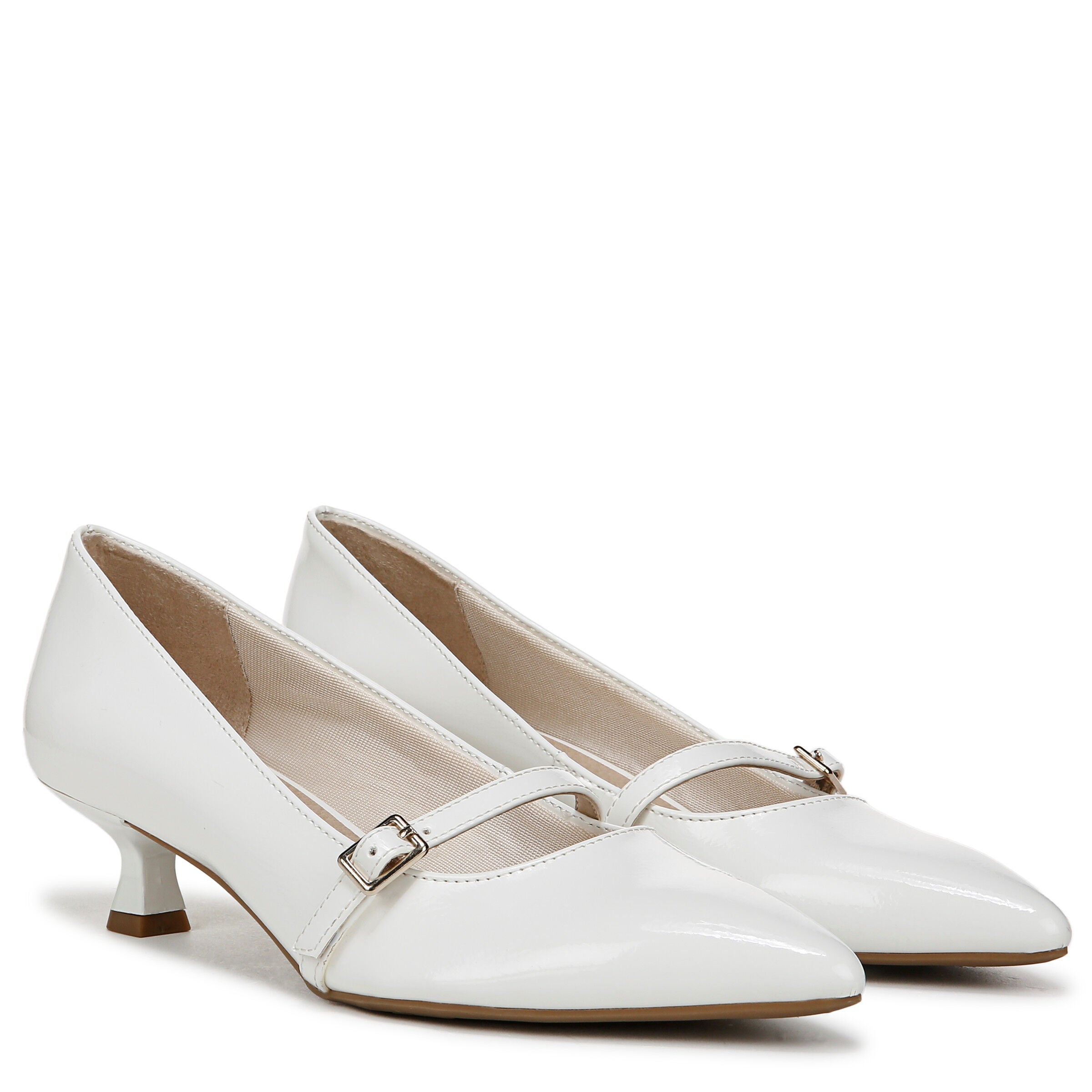 Madelyn Mary Jane Pump, WHITE, alternate image number 2