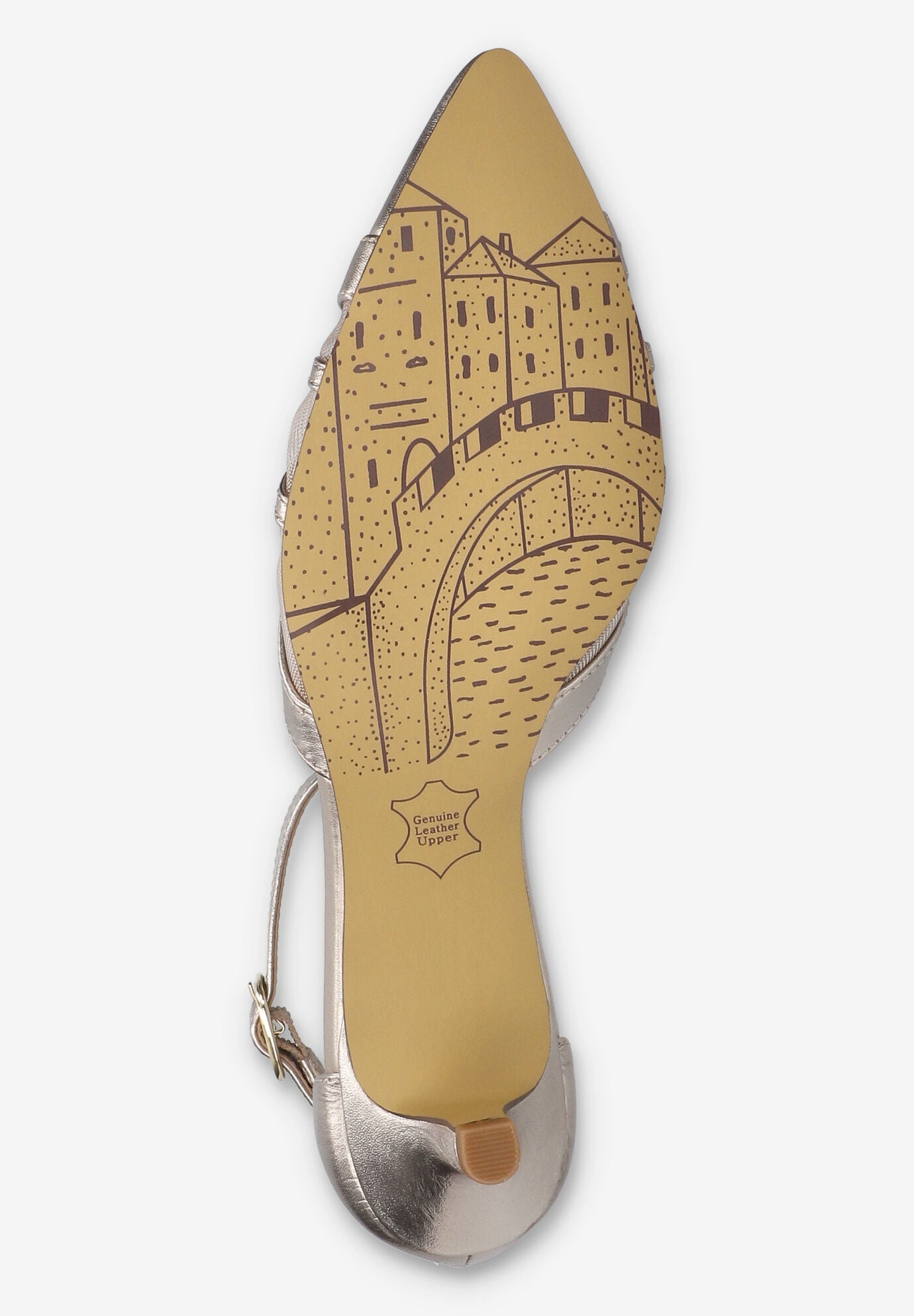 Malani Pump, CHAMPAGNE LEATHER, alternate image number 5