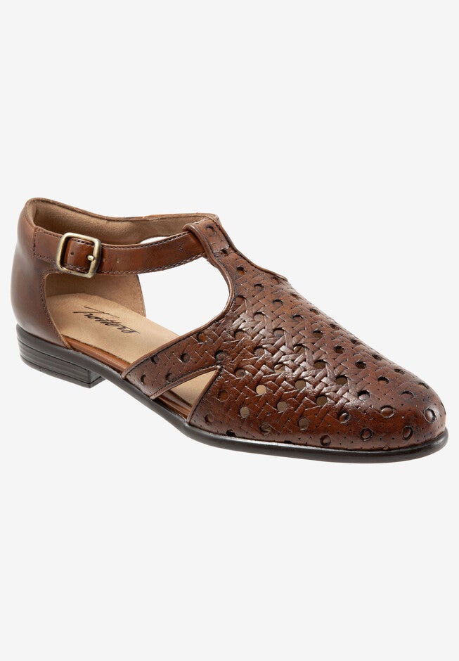 Leatha Open Weave Sandal , BROWN, hi-res image number null