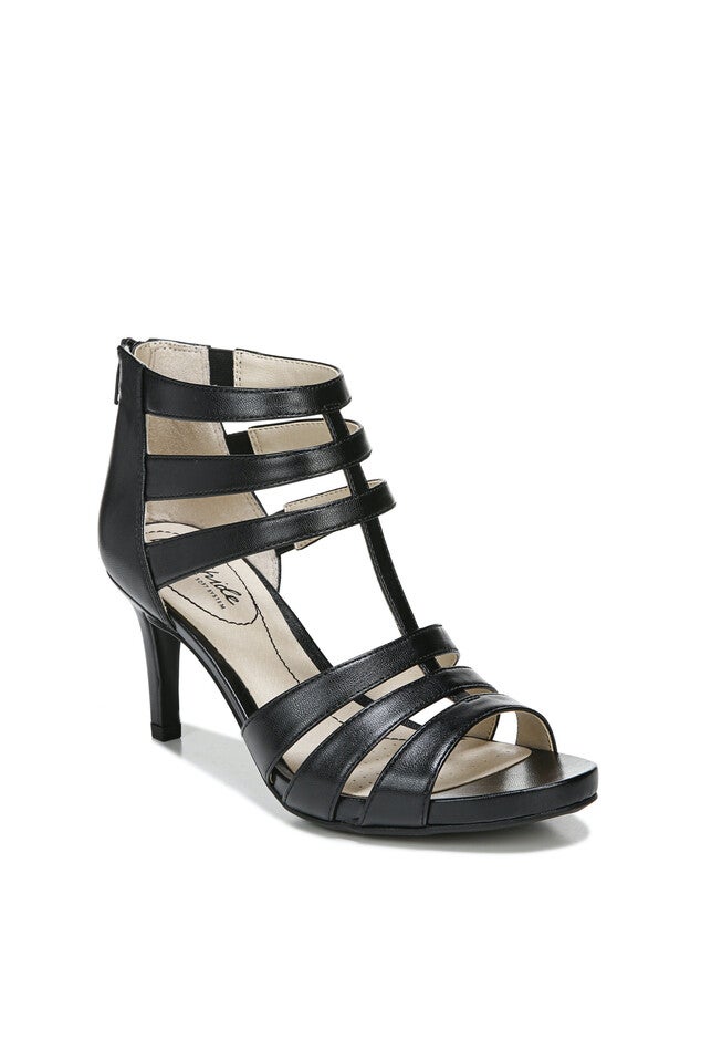 Mallie Heeled Sandal, BLACK, hi-res image number null