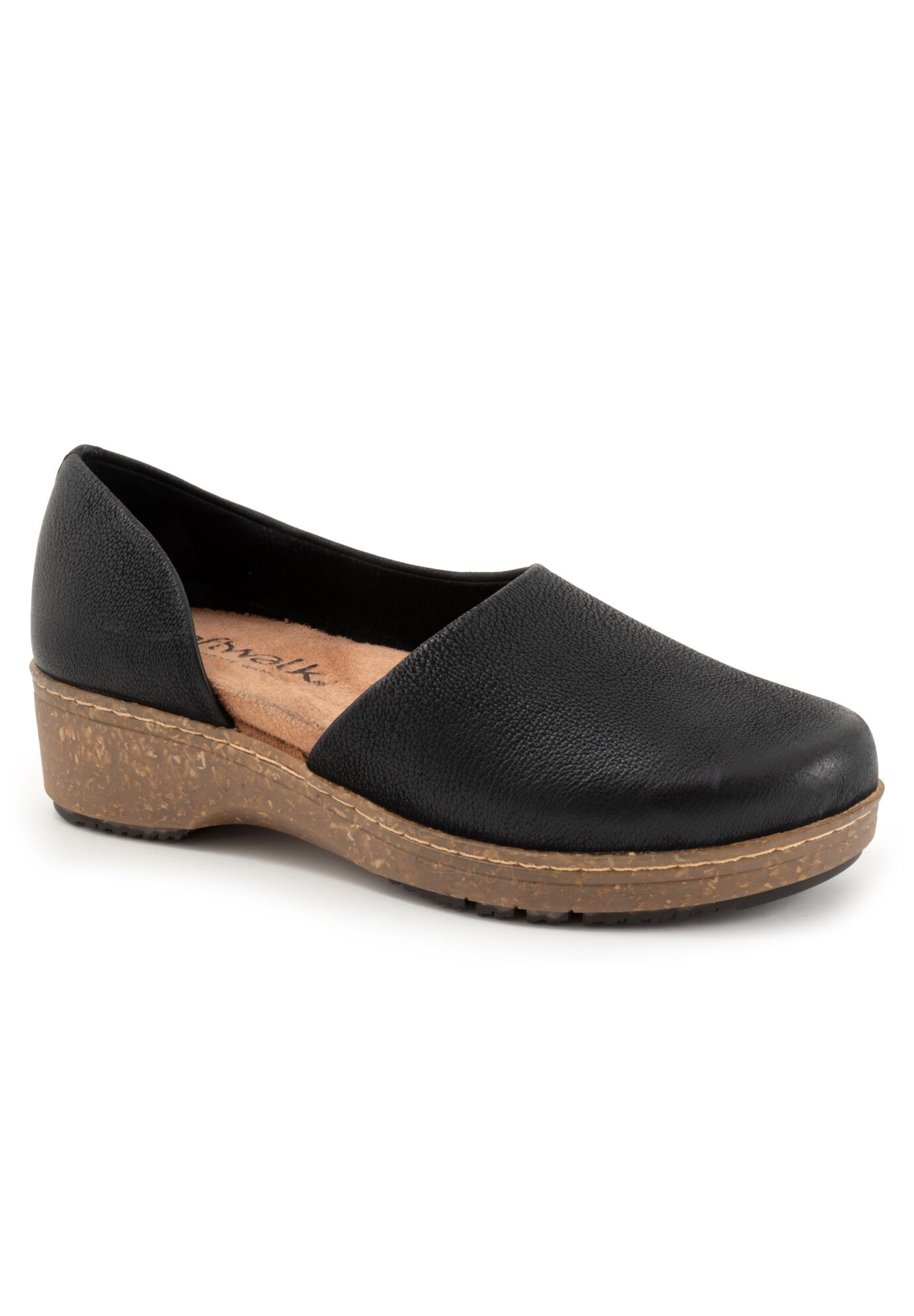 Addie Casual Flat, BLACK NUBUCK, hi-res image number 0