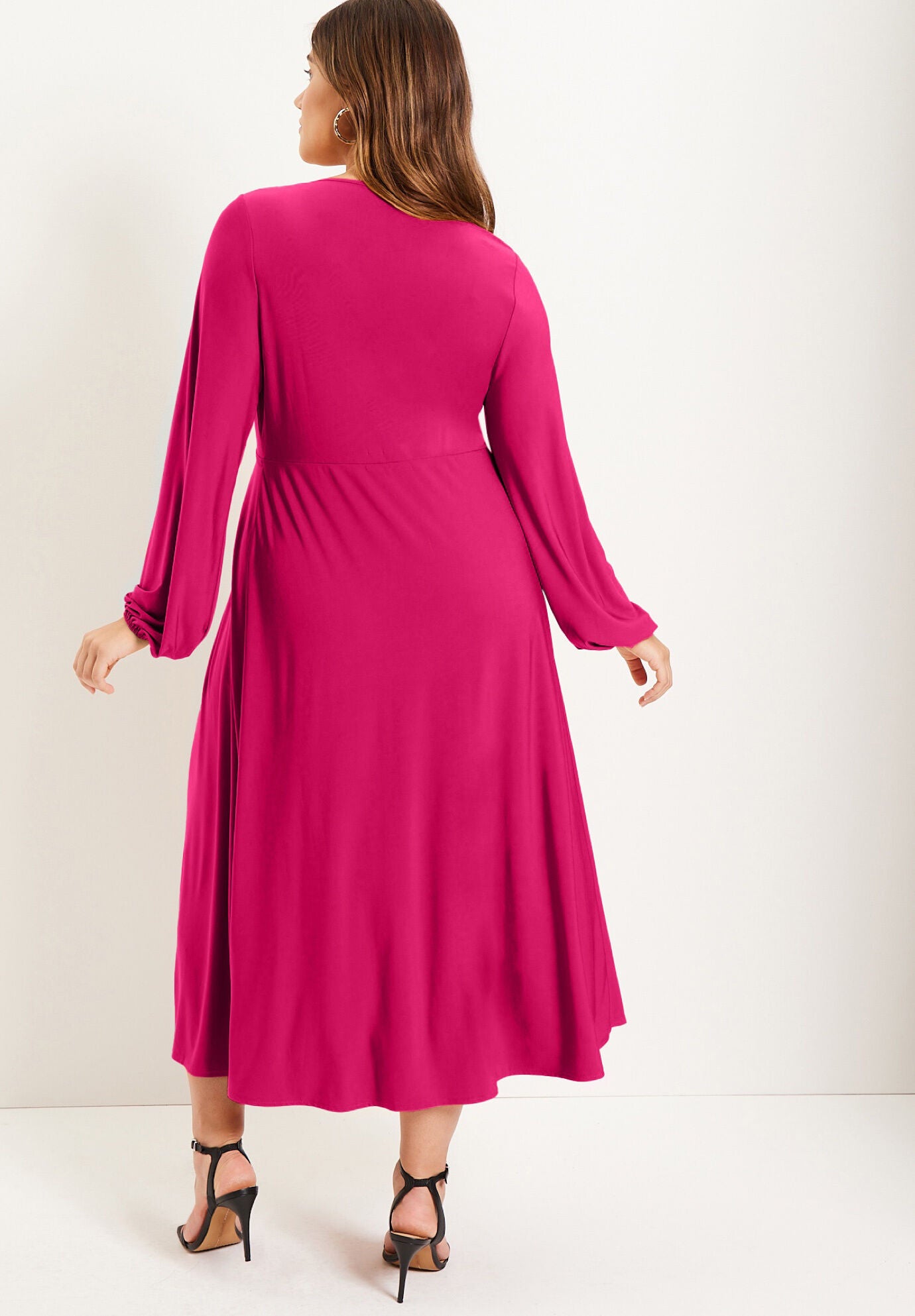 Empire Waist Dress - Florynce Style Dresses, Dark Sapphire