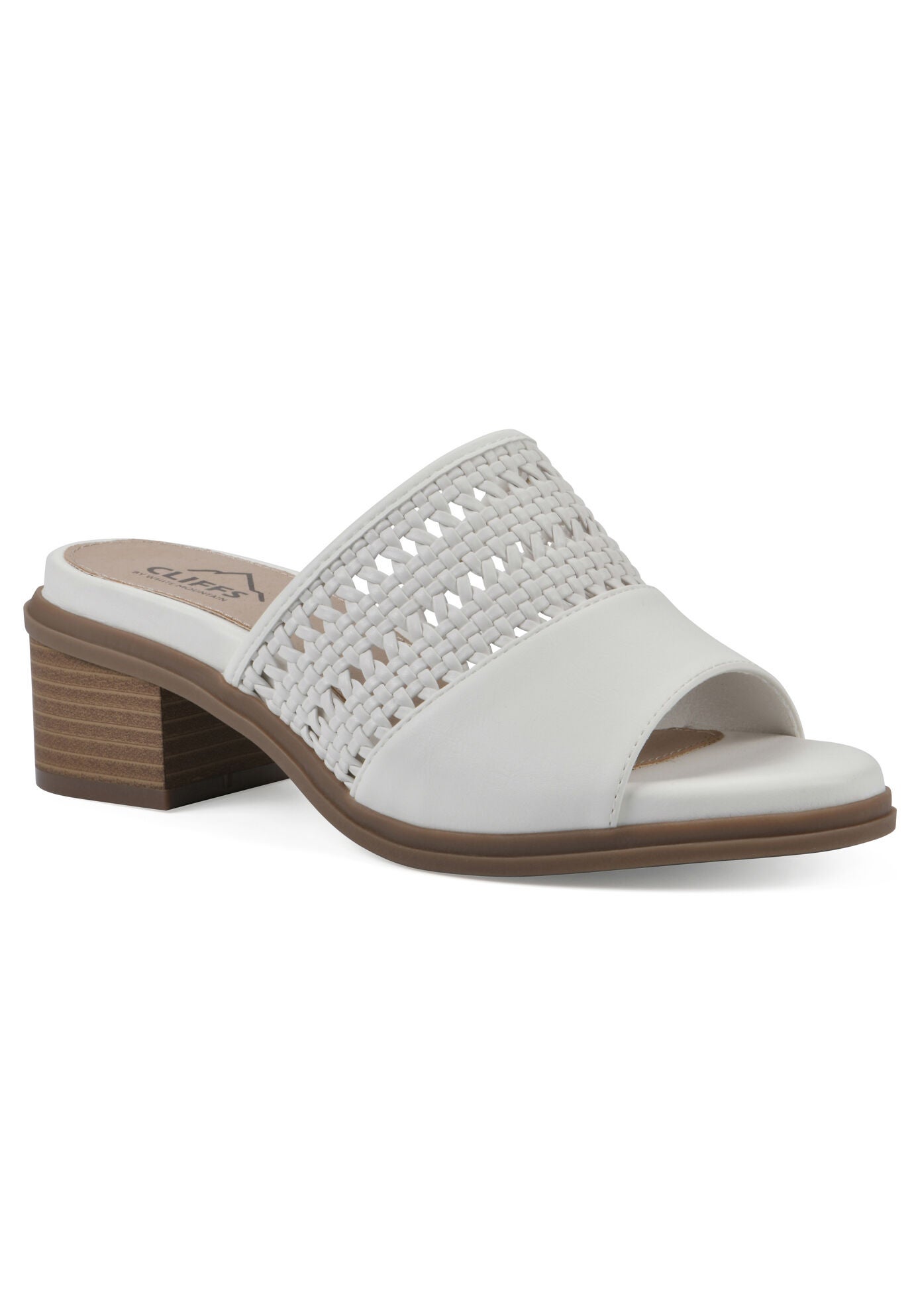 Corley Dressy Sandal, WHITE BURNISHED SMOOTH, hi-res image number 0