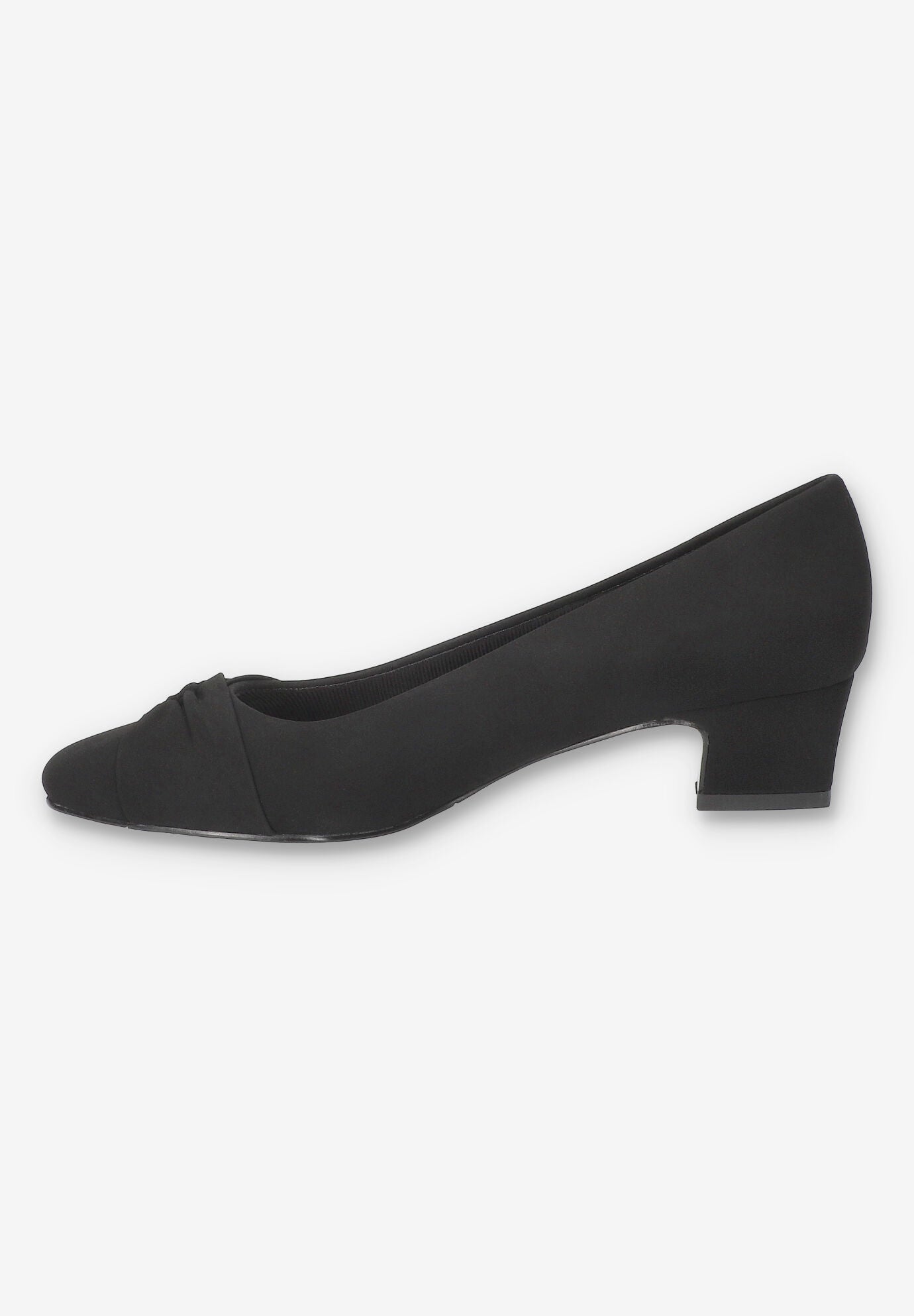 Lyanna Block Heel Pump, BLACK LAMY, alternate image number 4