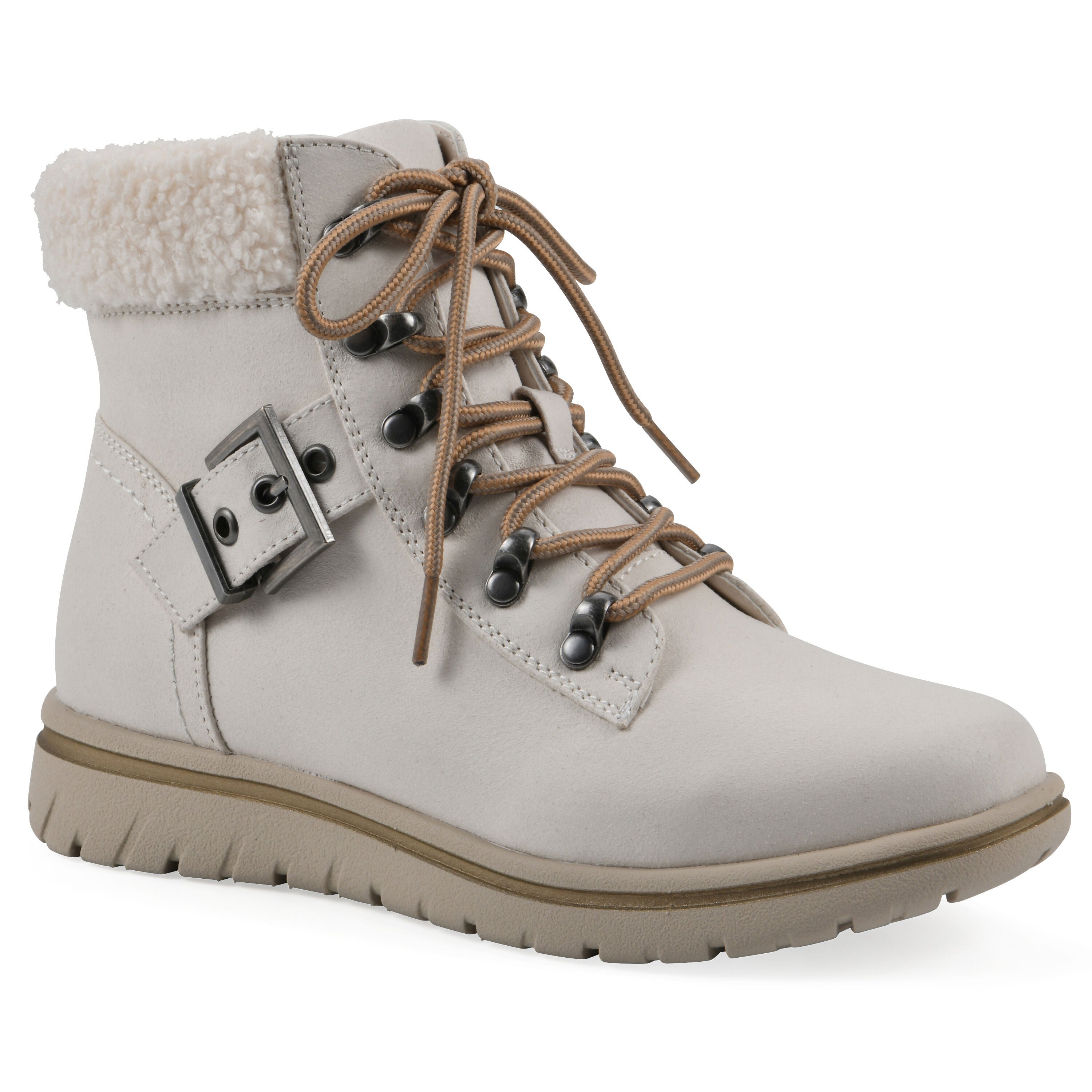 Hadrian Hiker Bootie, WHITE FABRIC, hi-res image number 0