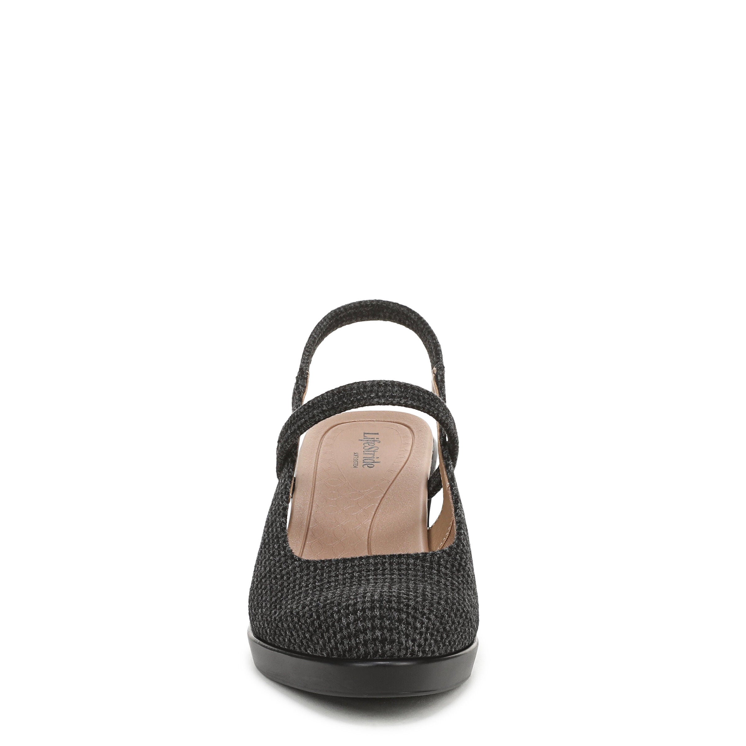 Evoke Slingback Pump, BLACK GREY, alternate image number 4