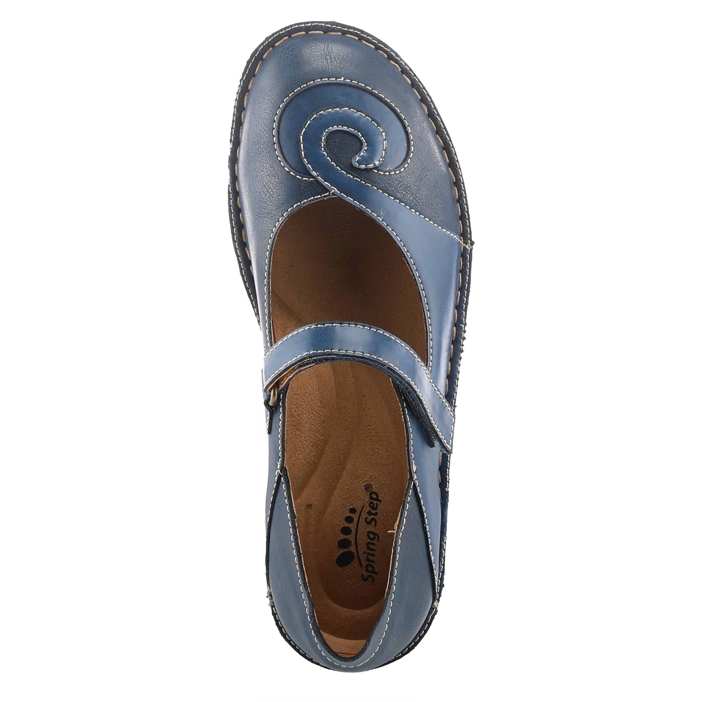 Cosmic Flat Shoes, NAVY, alternate image number 3
