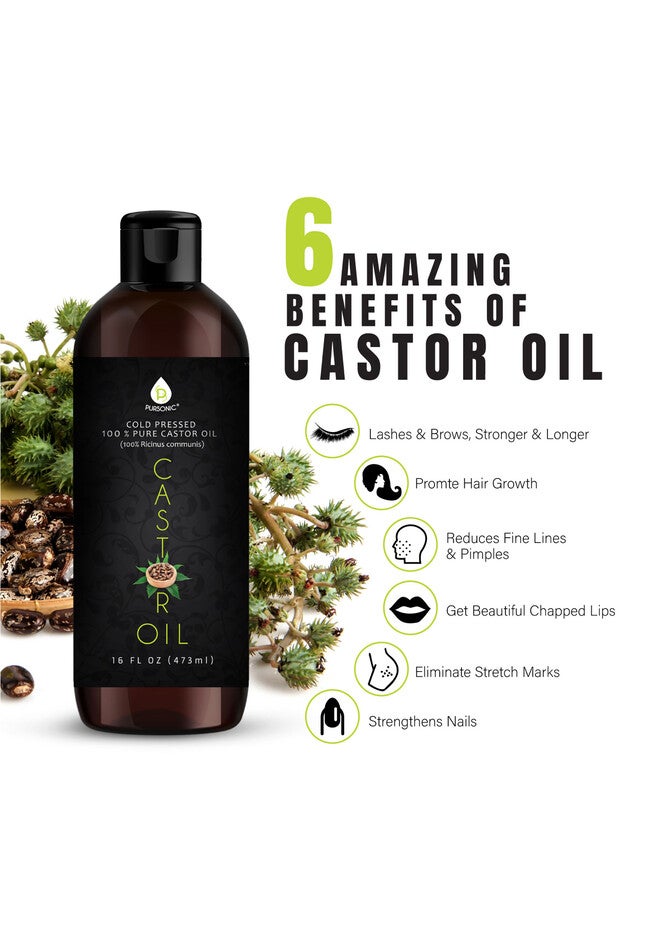 Cold Pressed Castor Oil, , alternate image number 2