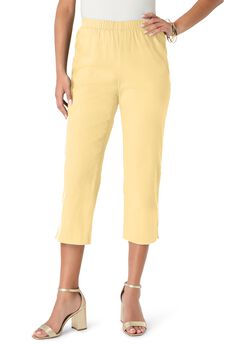 Petite Plus Size Denim Capris