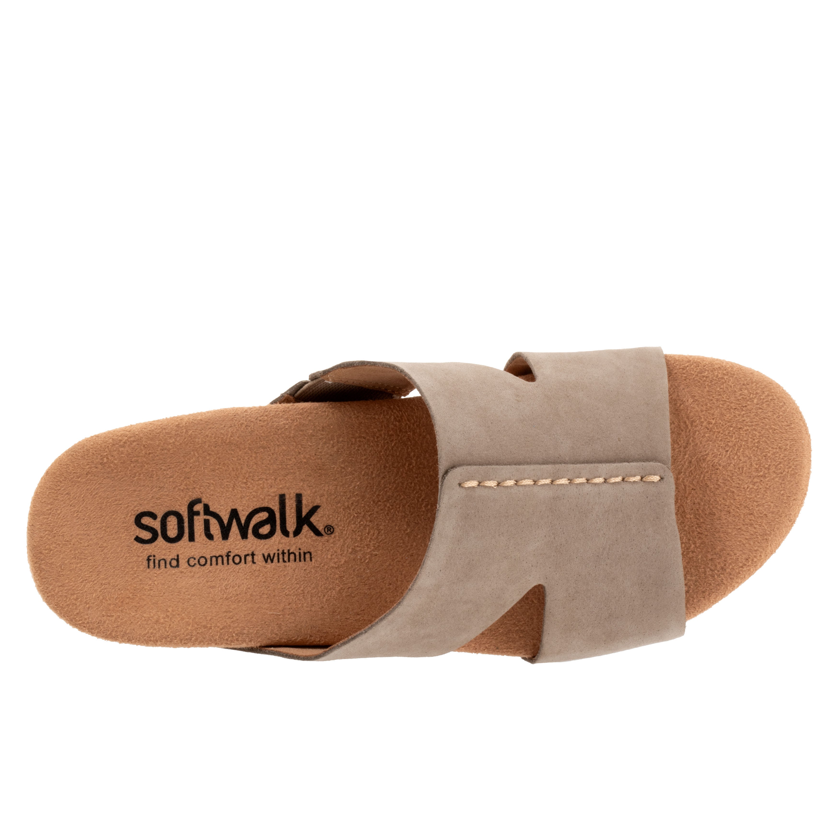 Beverly Sandal, TAUPE NUBUCK, alternate image number 3