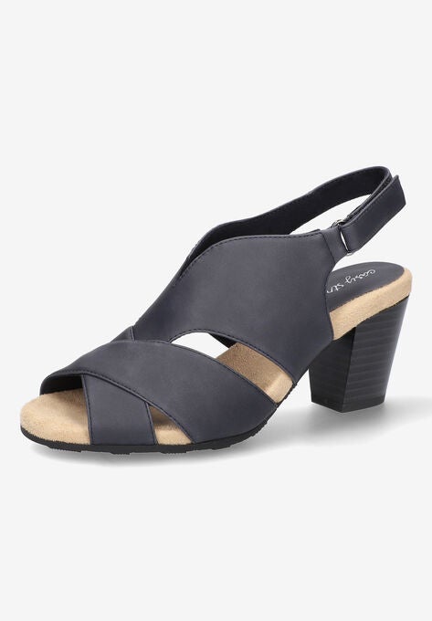 Annette Slingback Sandal, NAVY, hi-res image number null
