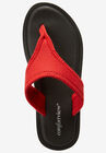 The Sylvia Soft Footbed Thong Sandal, , alternate image number null
