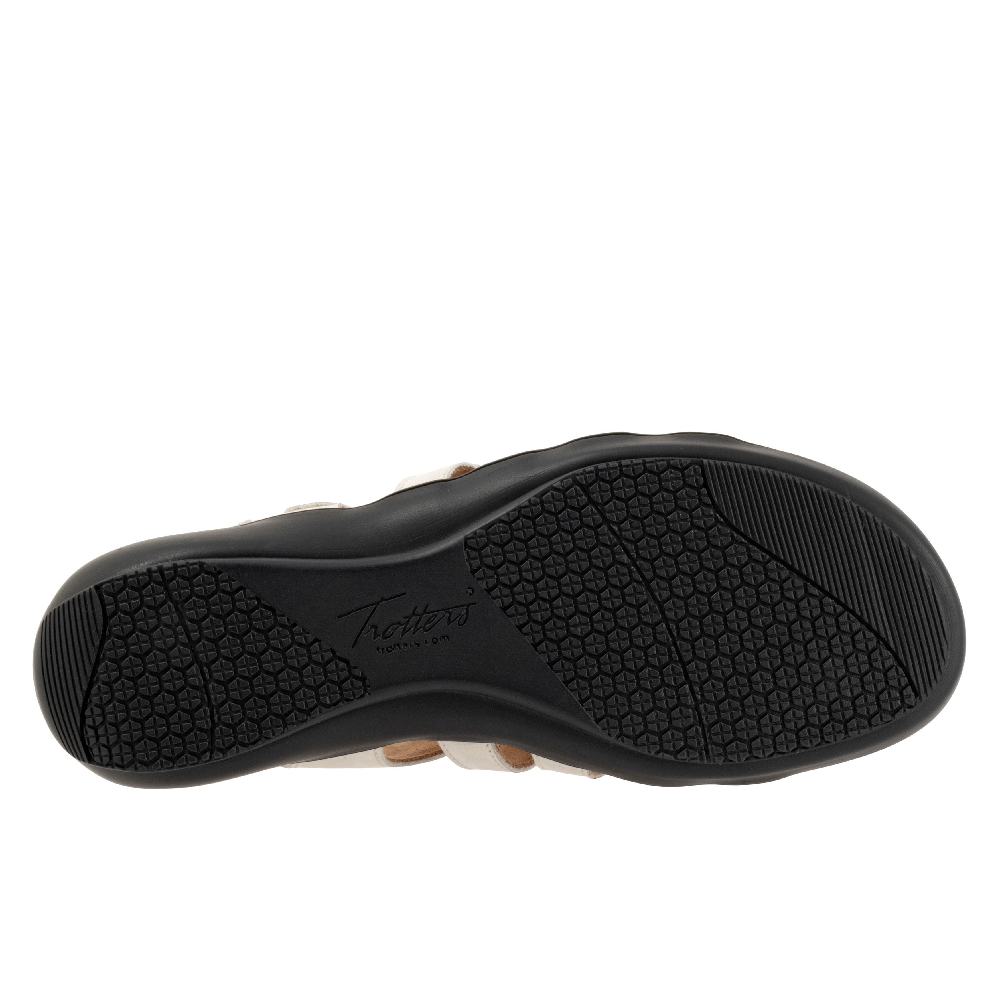 Riki Studs Sandal, WHITE NUBUCK, alternate image number 2