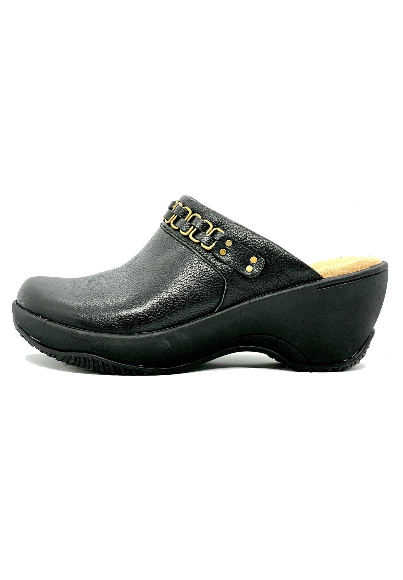 Chloe Clog, BLACK SOLID, hi-res image number 0