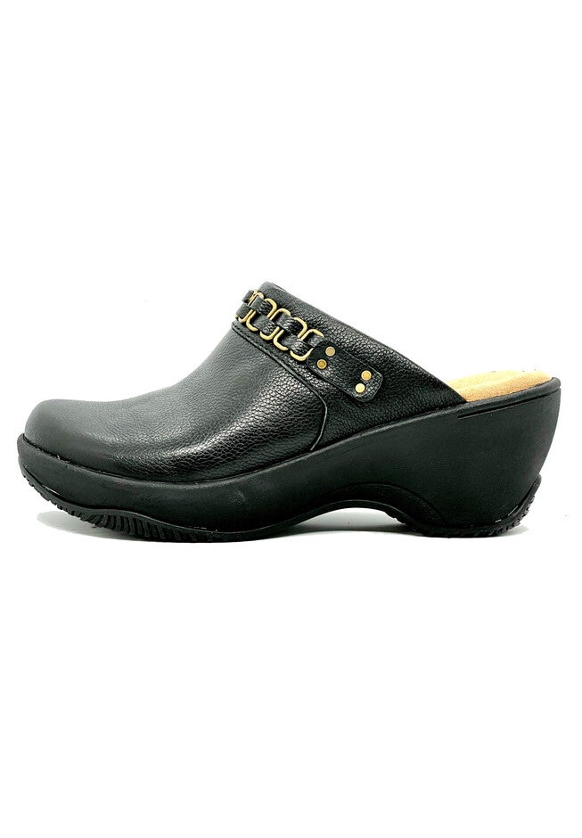 Chloe Clog, BLACK SOLID, hi-res image number 0