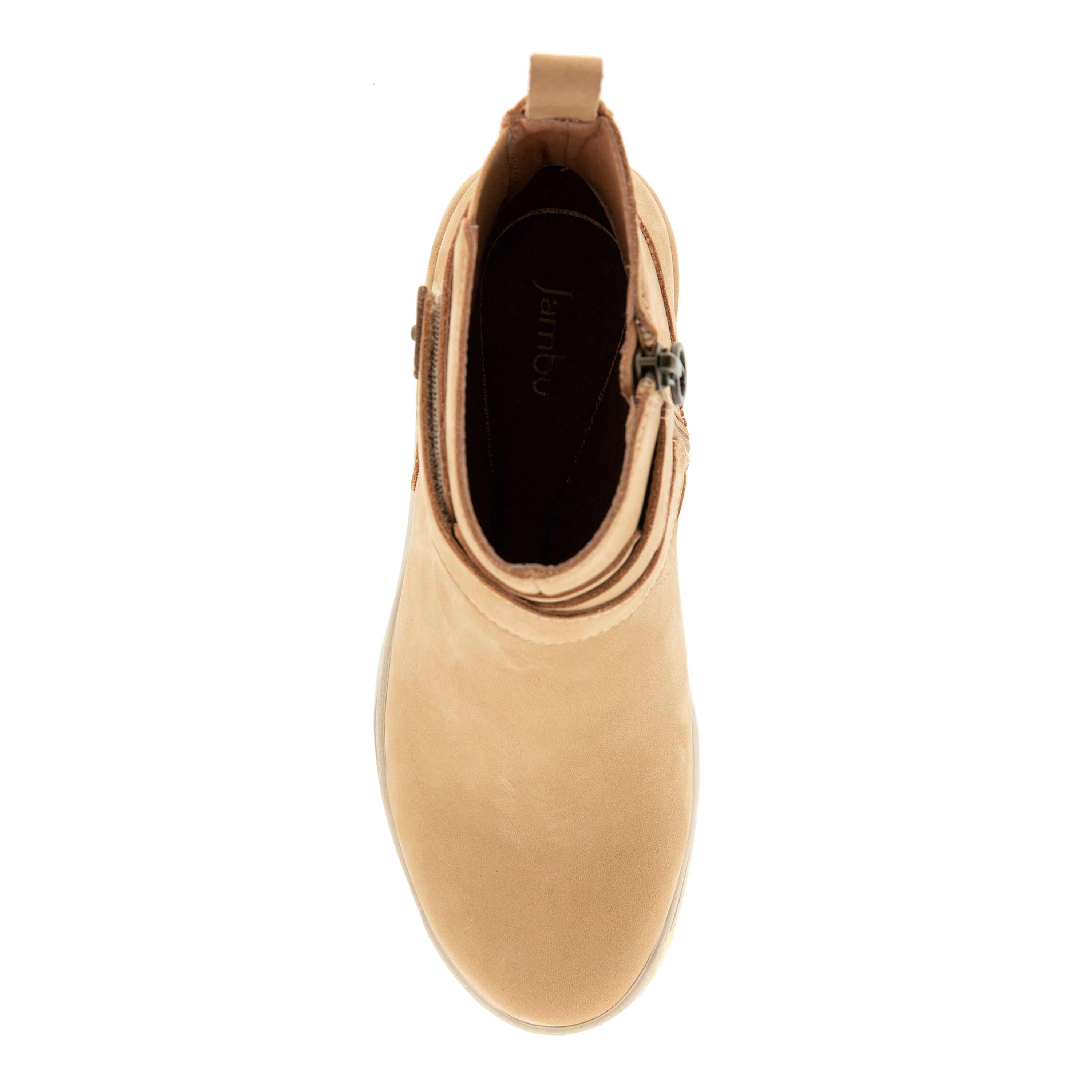 Pattie Water Resistant Casual Boot, TAN, alternate image number 4