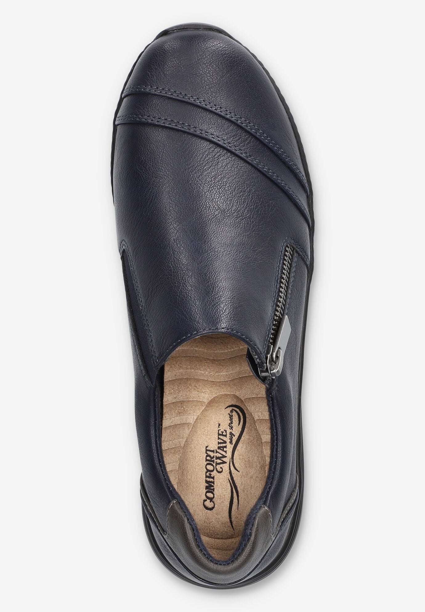 Karol Comfort Flat, NAVY, alternate image number 6