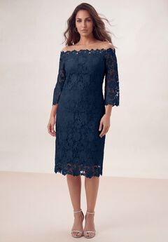 Off The Shoulder Lace Dress