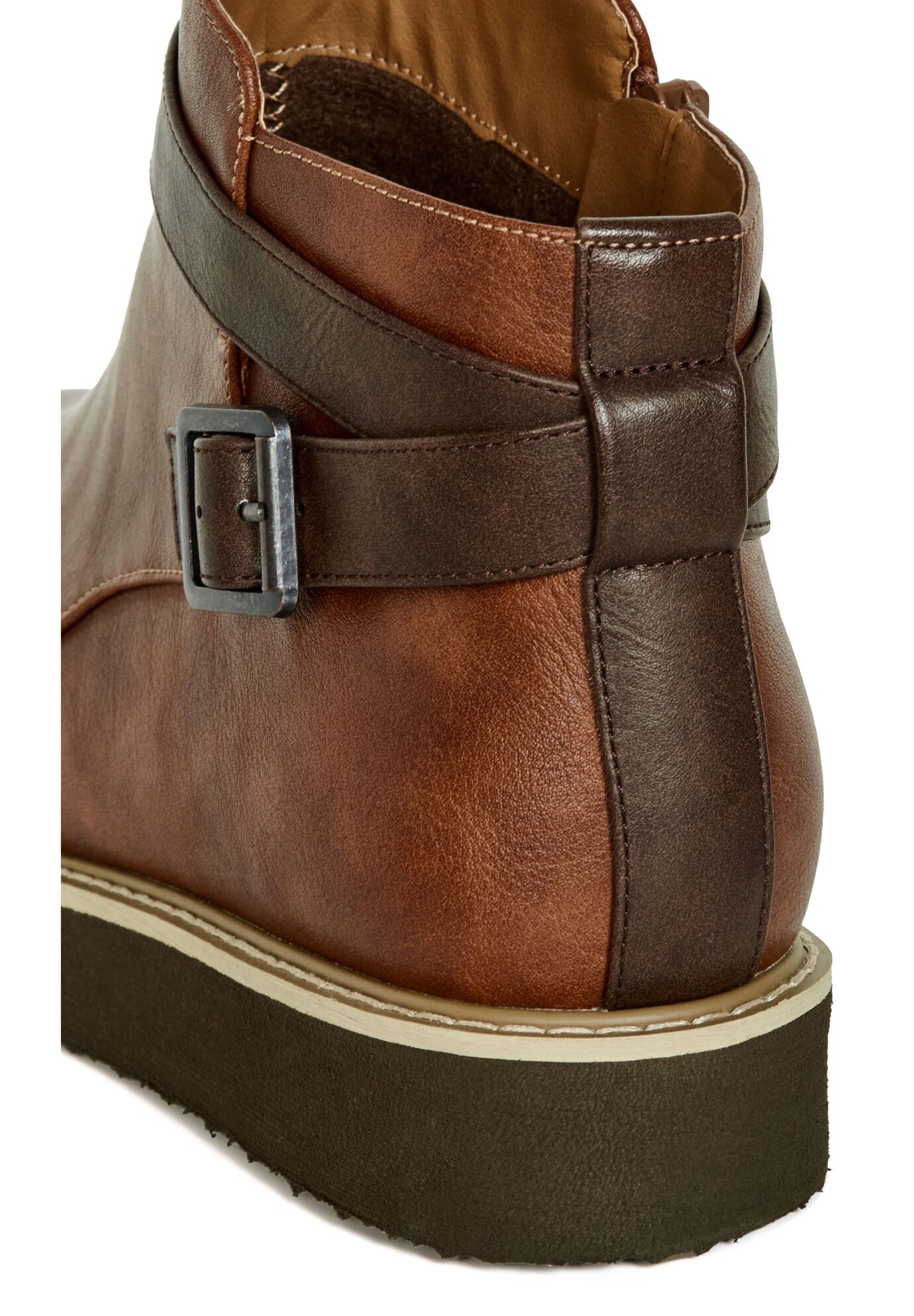 WIDE FIT Valentina Ankle Boot, BROWN, alternate image number 6