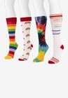 4 Pack Knee High Sock, , on-hover image number null