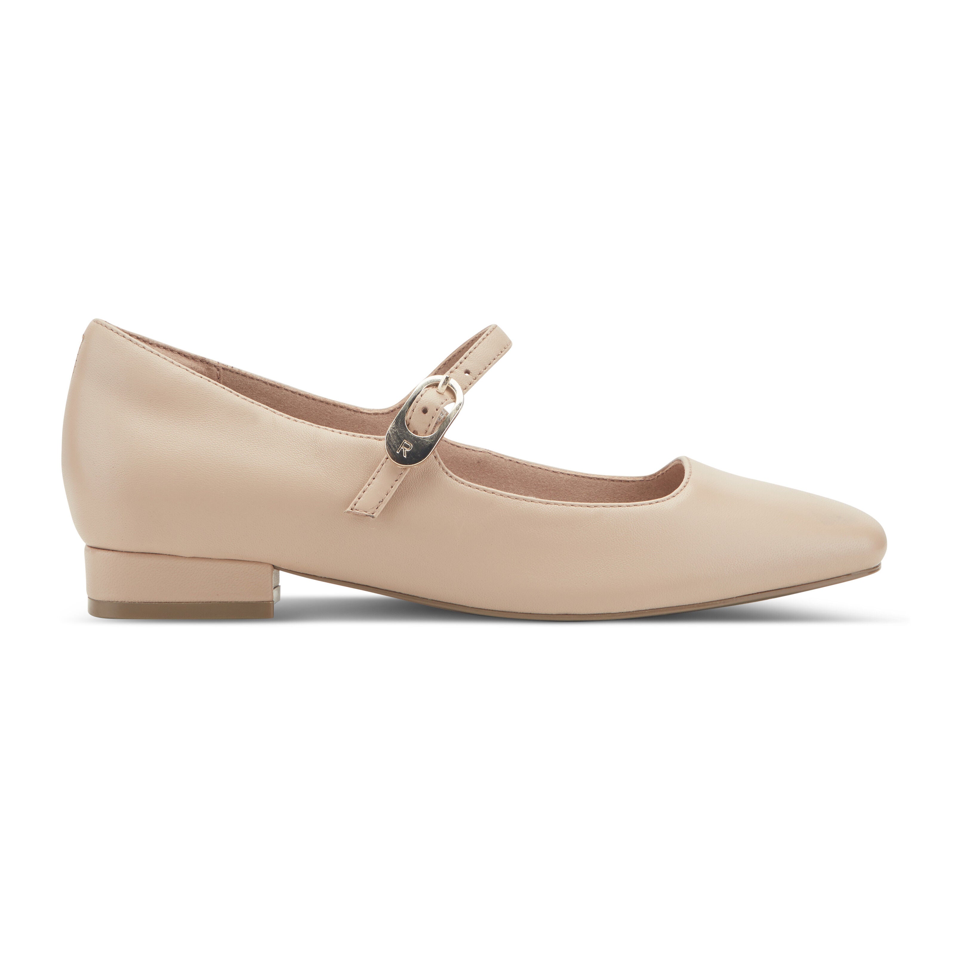 Niya Mary Jane Square Toe Dress Flats, NATURAL, on-hover image number 1