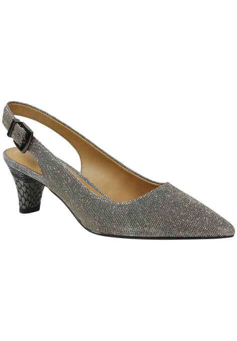 Mayetta Sling , PEWTER DANCE GLITTER, hi-res image number null