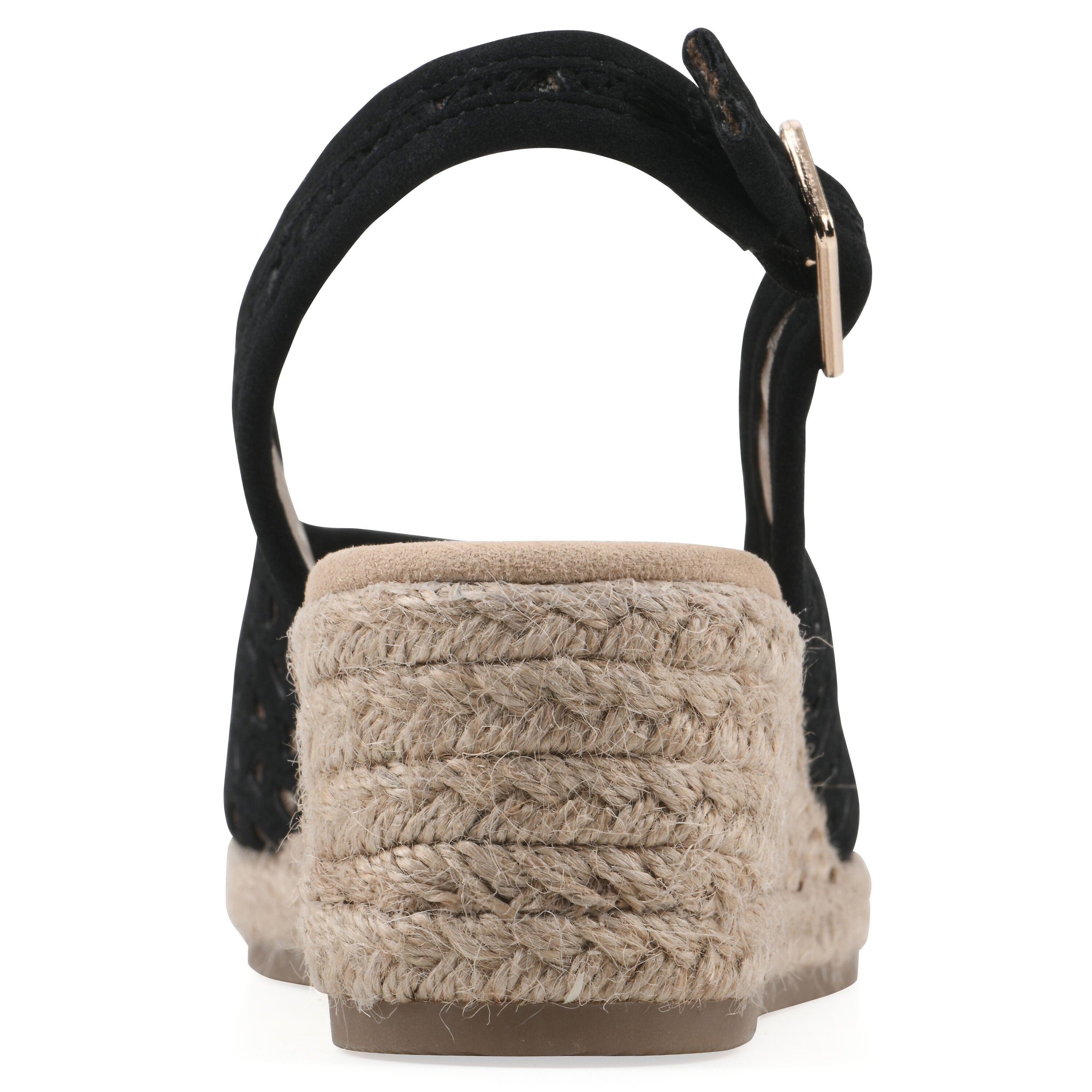 Maize II Espadrille Wedge Sandal, BLACK SMOOTH, on-hover image number 1