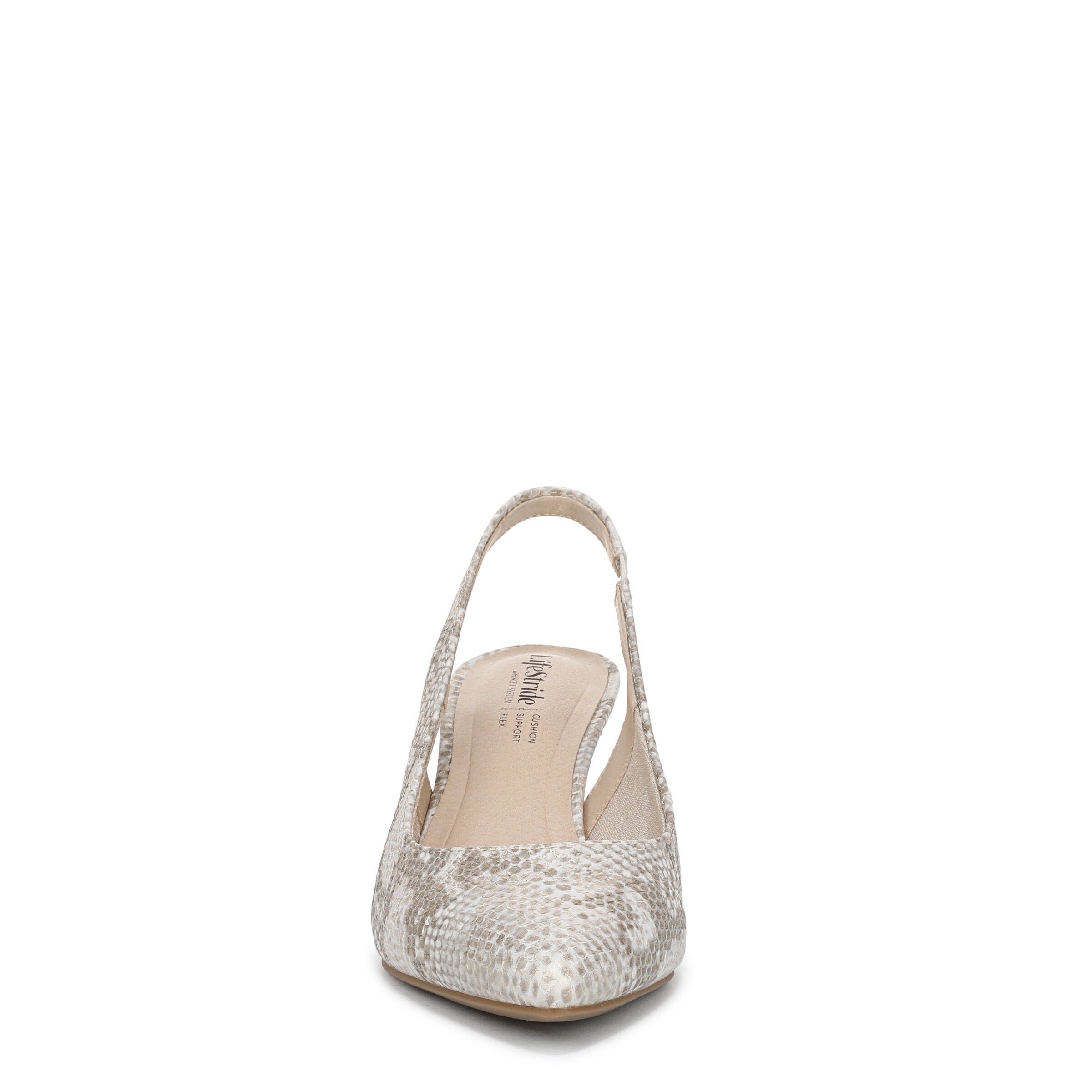 Annalise Slingback Pump, BONE MULTI, alternate image number 4