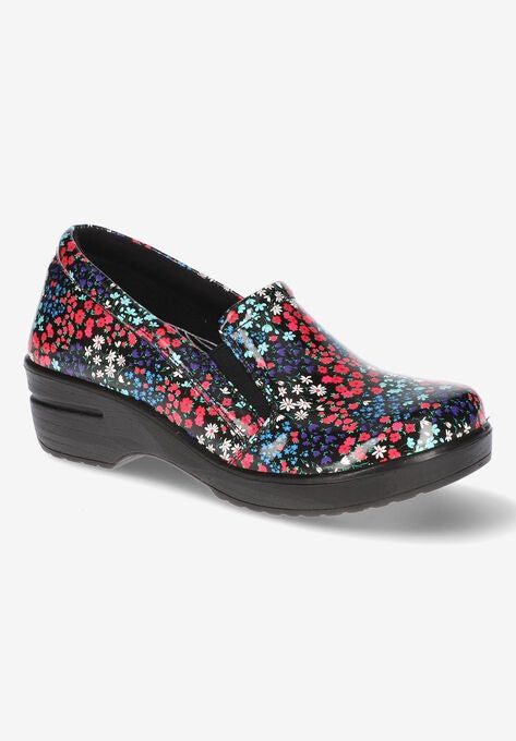 Leeza Slip On , MULTI FLOWER PATENT, hi-res image number null