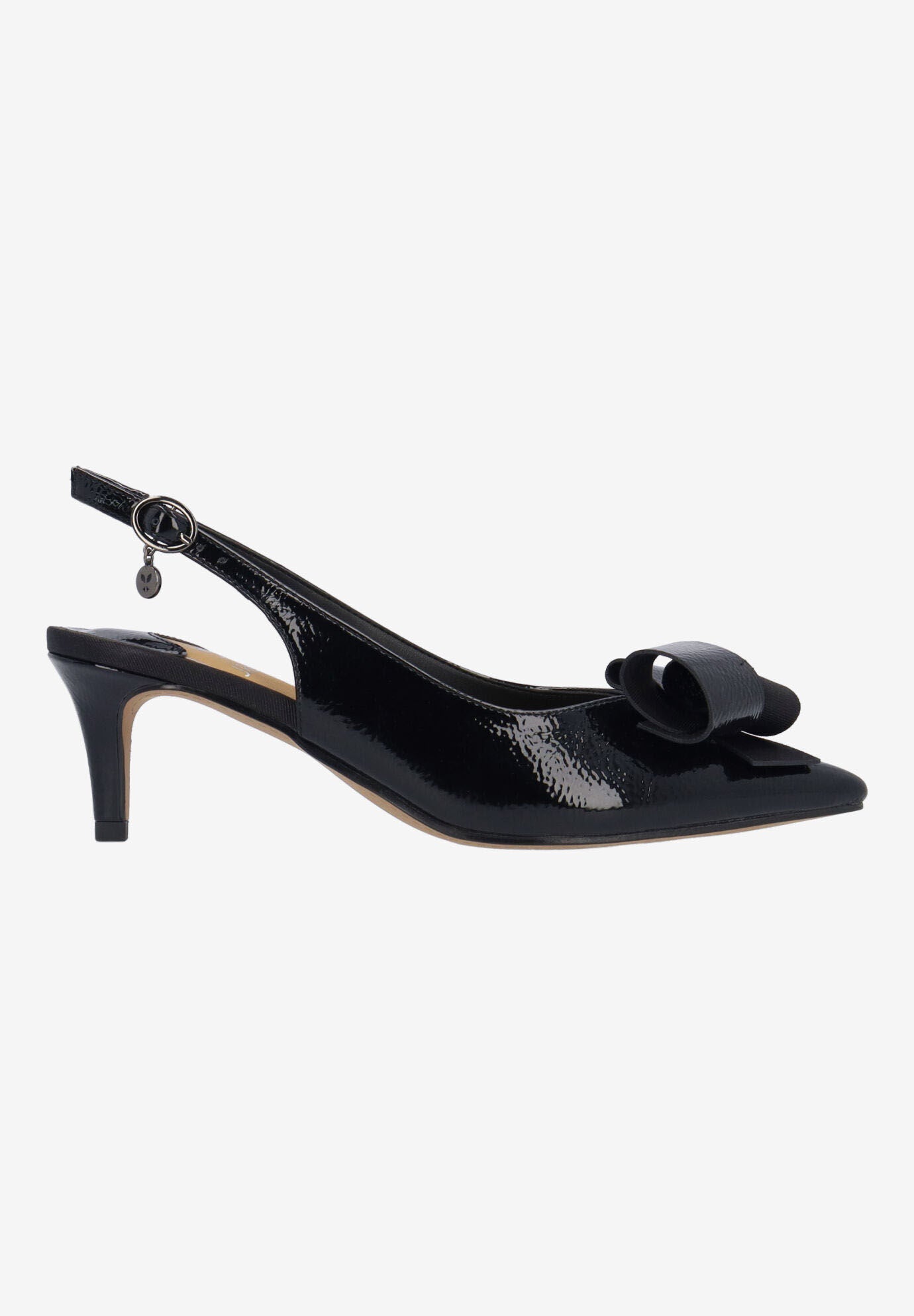 Delara Sling Back Pump, BLACK, alternate image number 3