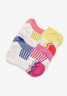 6 Pack No Show Sock, CHEVRON, hi-res image number null