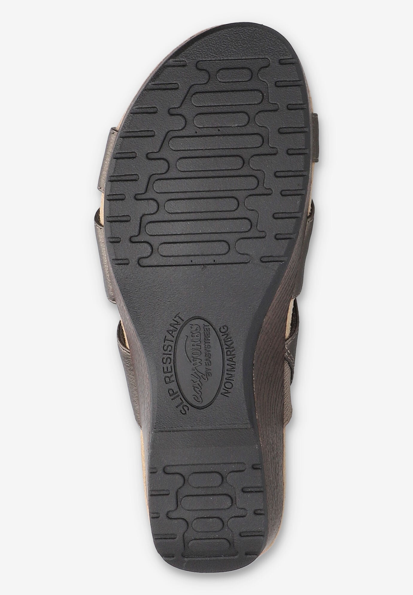 Ren Slip-Resistant Sandal, PEWTER, alternate image number 5