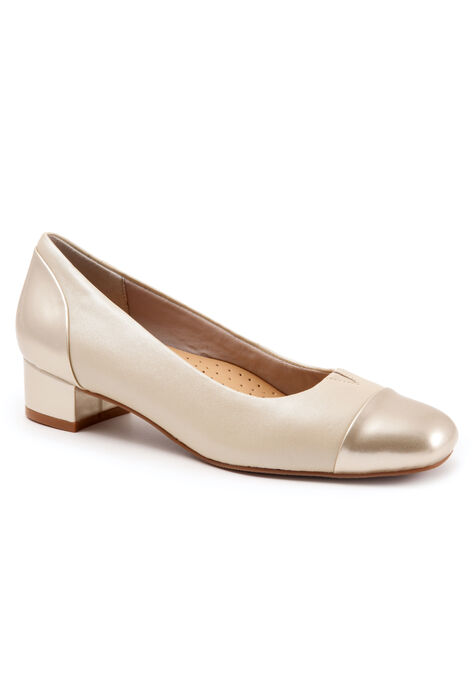 Daisy Block Heel, WHITE PEARL, hi-res image number null