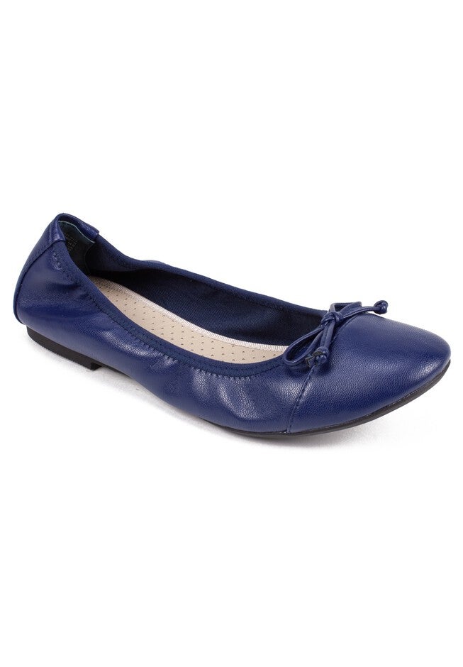 Sunnyside II Flat by White Mountain, NAVY SMOOTH, hi-res image number null