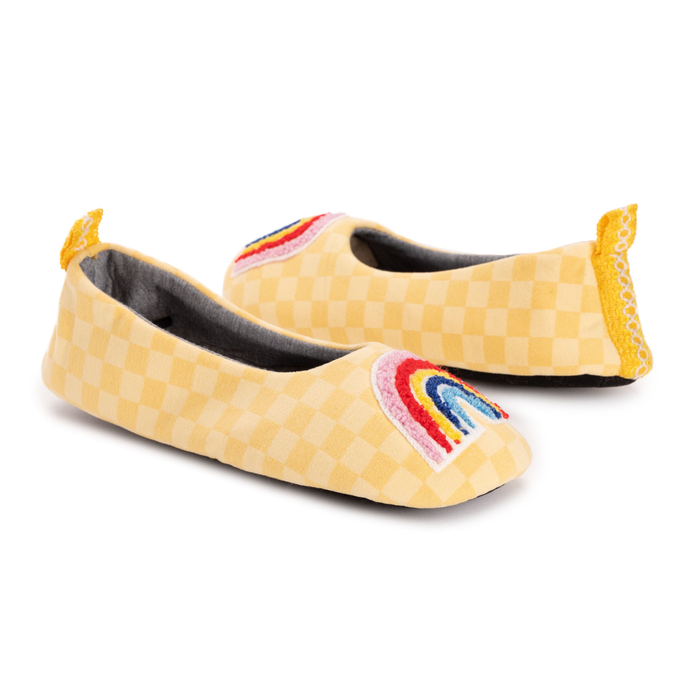 Travel Ballerina with Patch, YELLOW RAINBOW, alternate image number 2