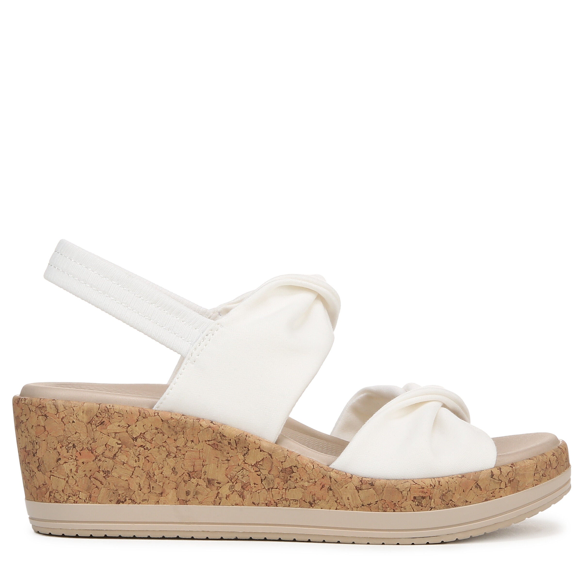 Riley Slingback Wedge Sandal, BRIGHT WHITE, alternate image number 3
