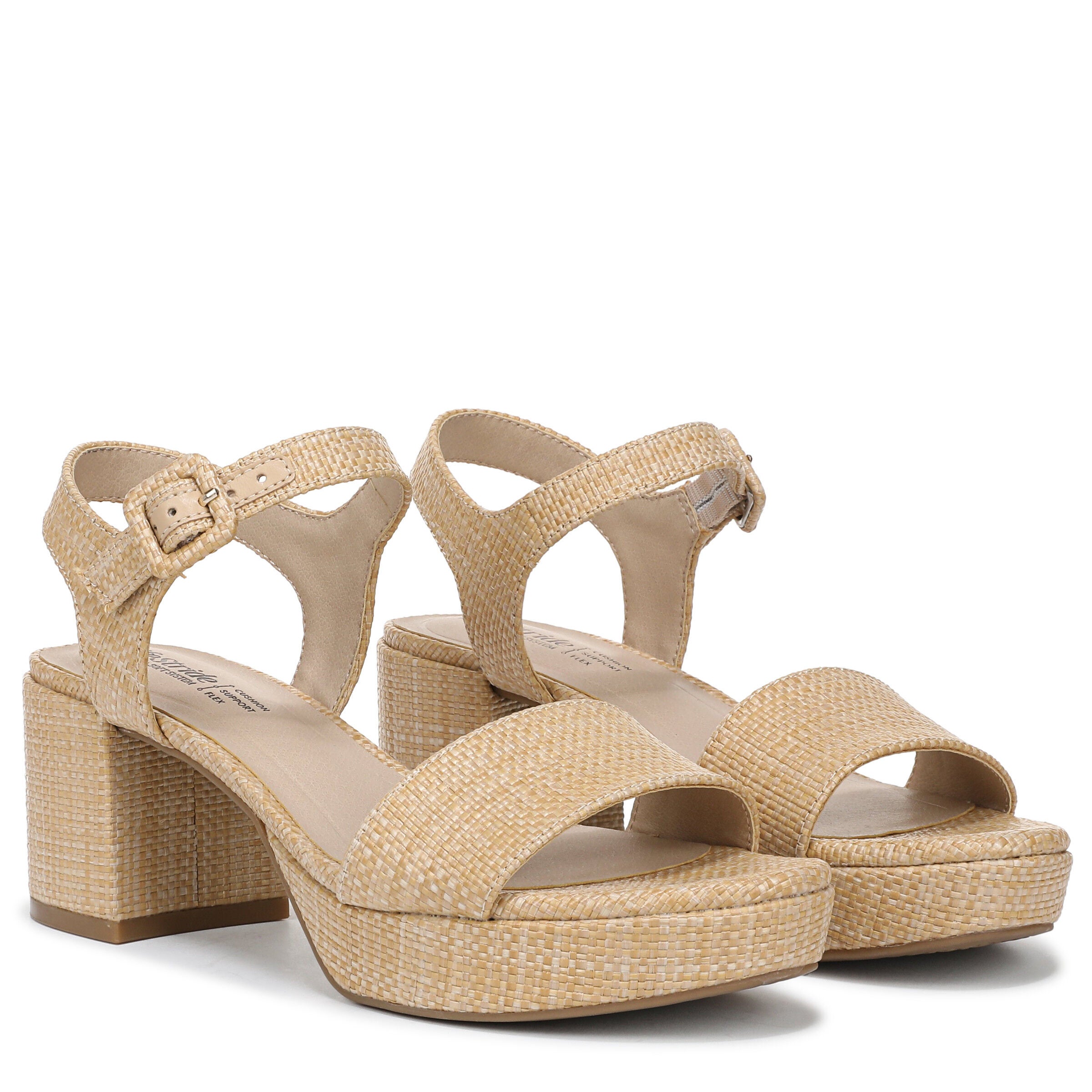 Rhythmn Block Heel Sandal, NATURAL TAN, alternate image number 2
