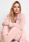 Cable-Knit Zip-Up Sweatshirt, , alternate image number null