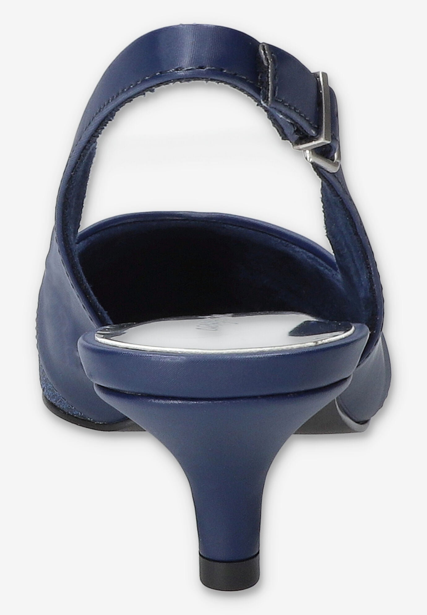 Vivid Slingback Pump, NAVY SATIN GLITTER, on-hover image number 1