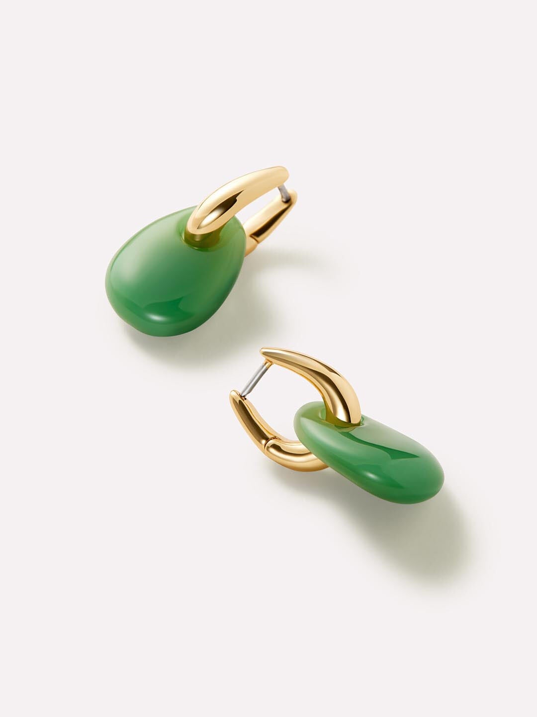 Gold Drop Earrings - Kayla, GOLD, alternate image number 4