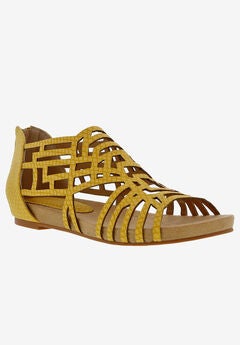 Comfortable Yellow Sandals for Women