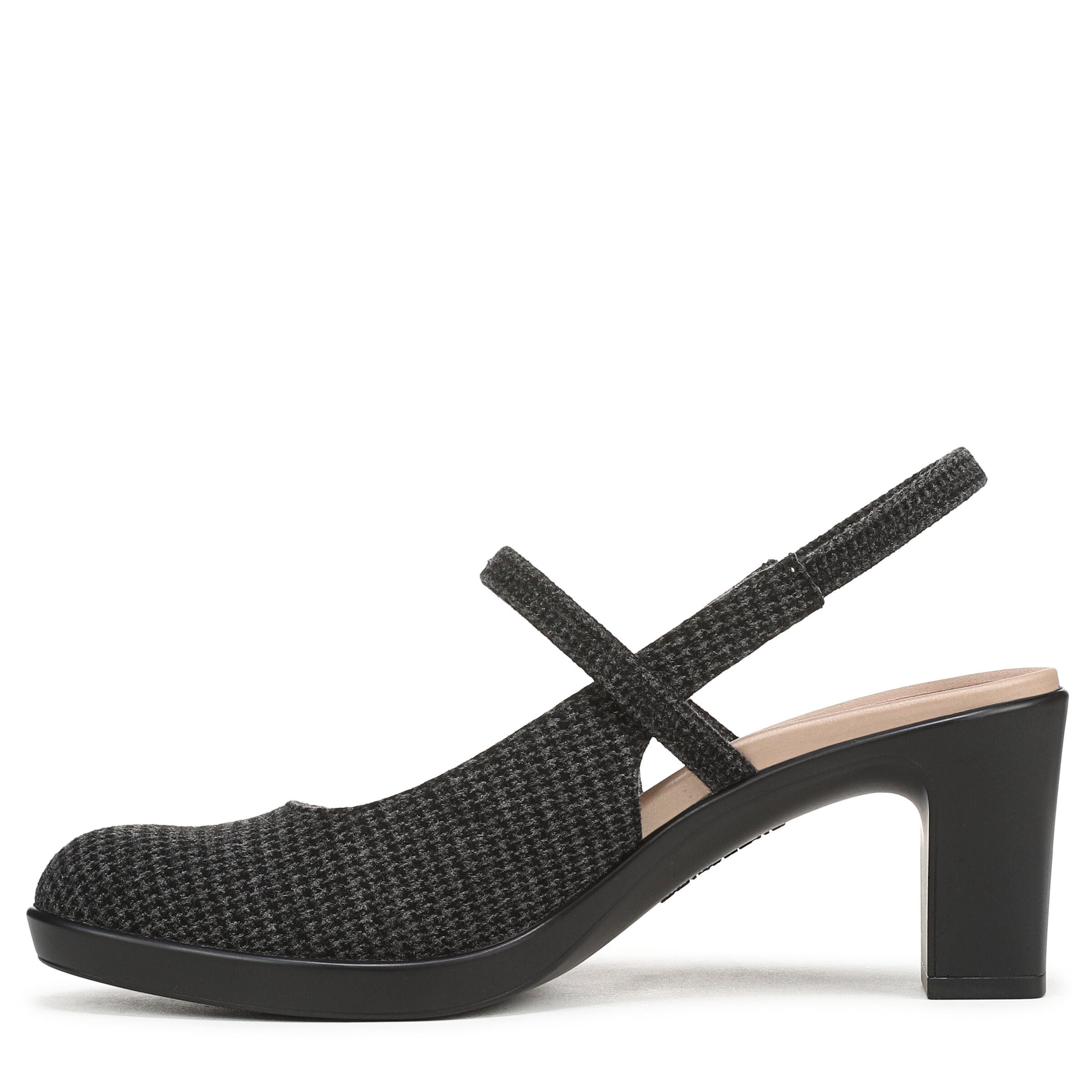 Evoke Slingback Pump, BLACK GREY, alternate image number 5