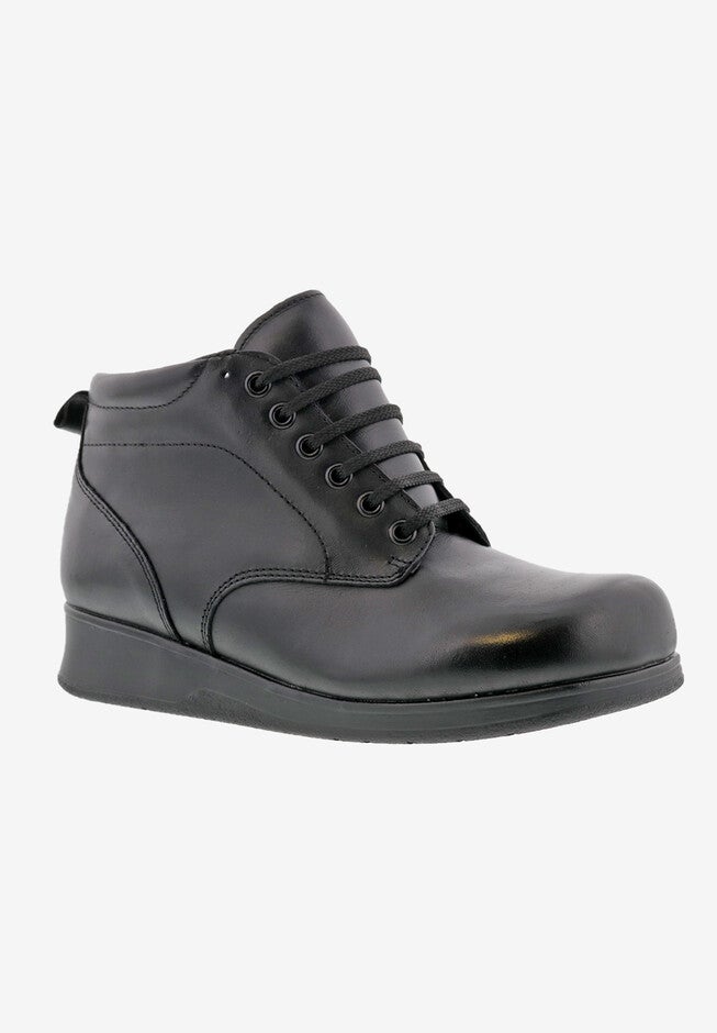 Sedona Orthotic Bootie, BLACK LEATHER, hi-res image number 0