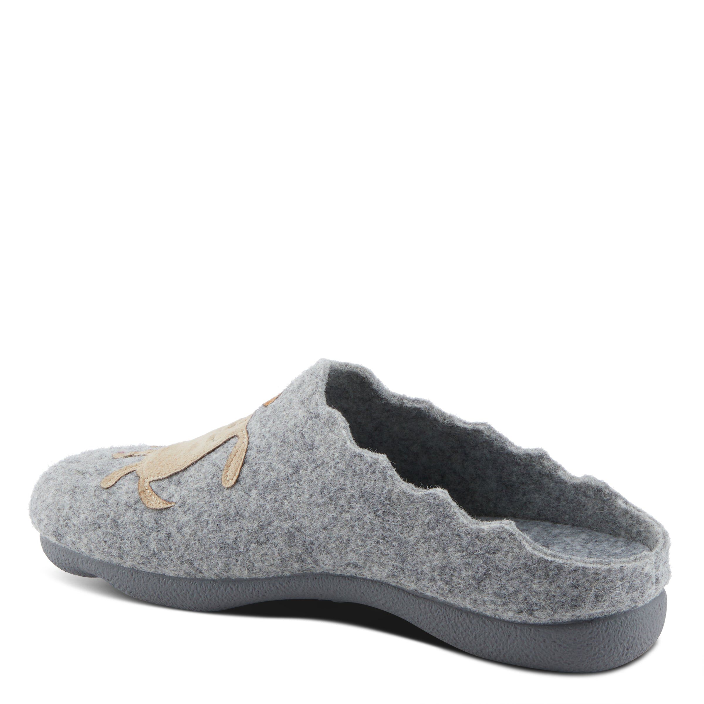 Petlove Slippers, GREY, alternate image number 6