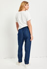 Denim Drawstring Jogger, , on-hover image number null