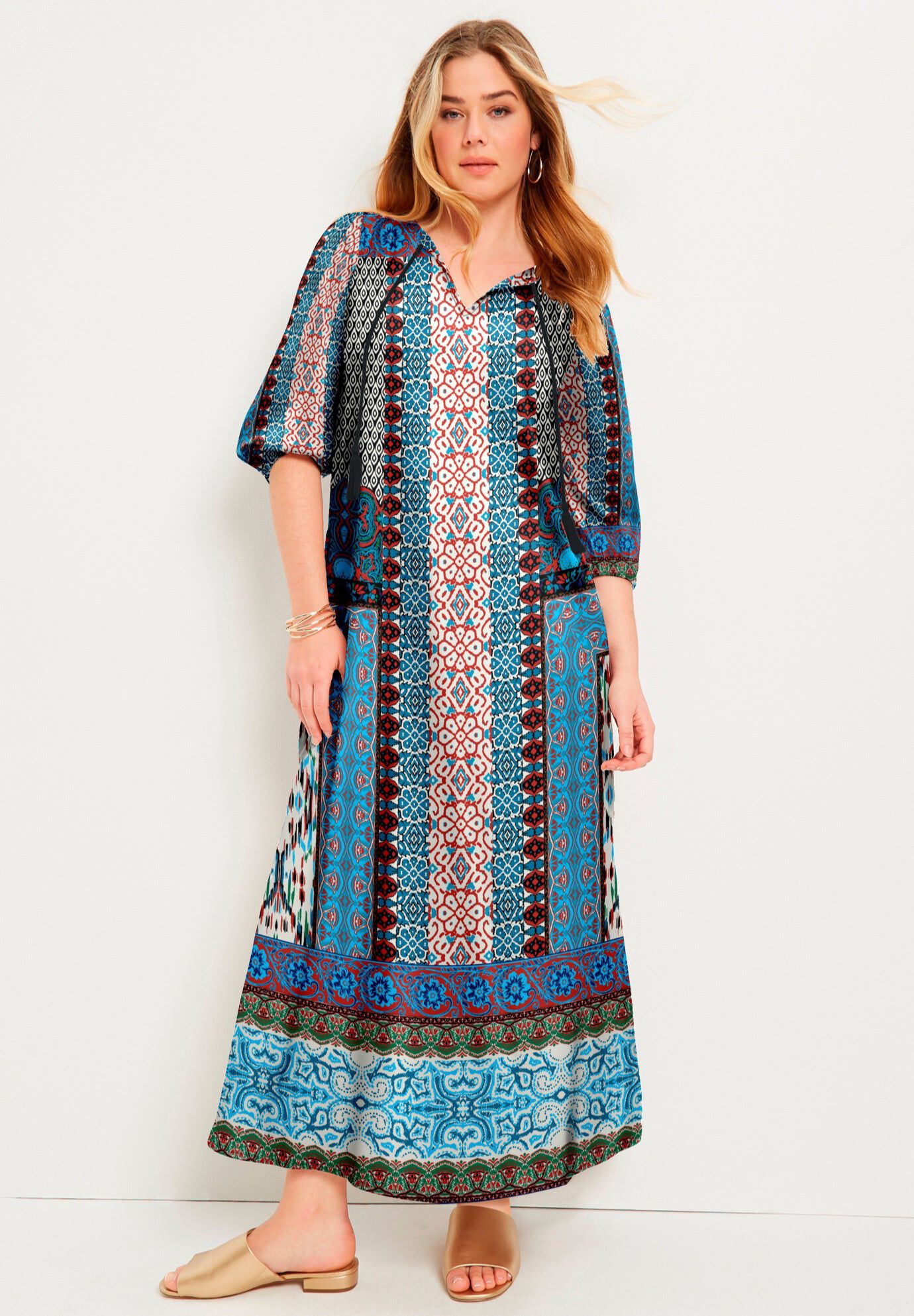 chinese dress ladies MADE TO ORDER: Love Her Wild Chiffon Maxi Dress