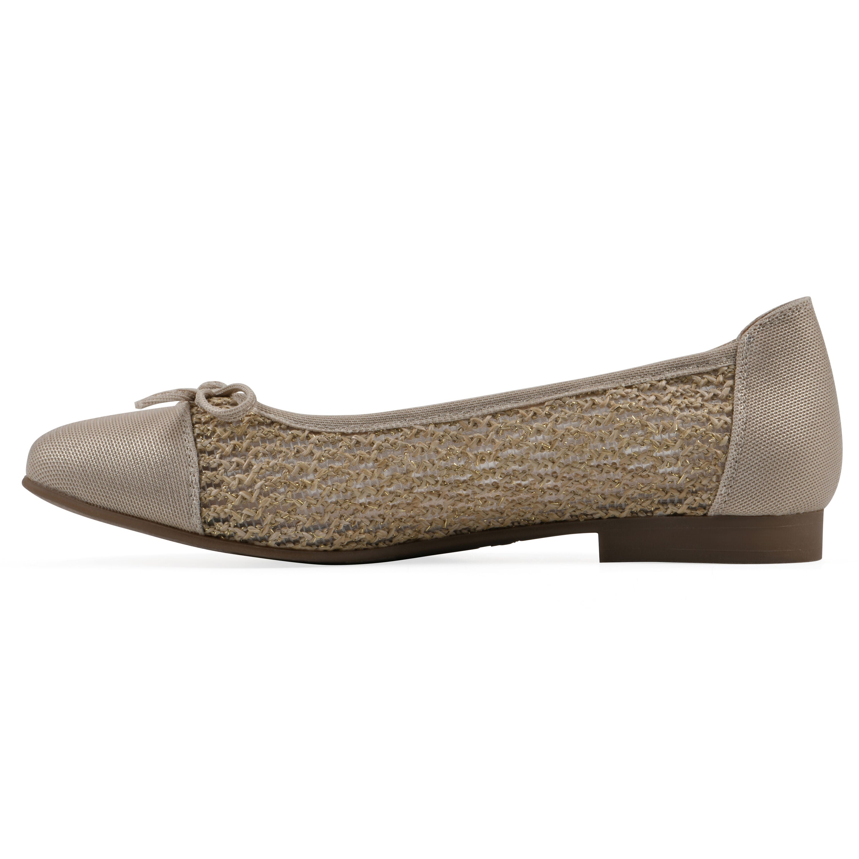 Boco Ballet Flat, NATURAL METALLIC, alternate image number 3
