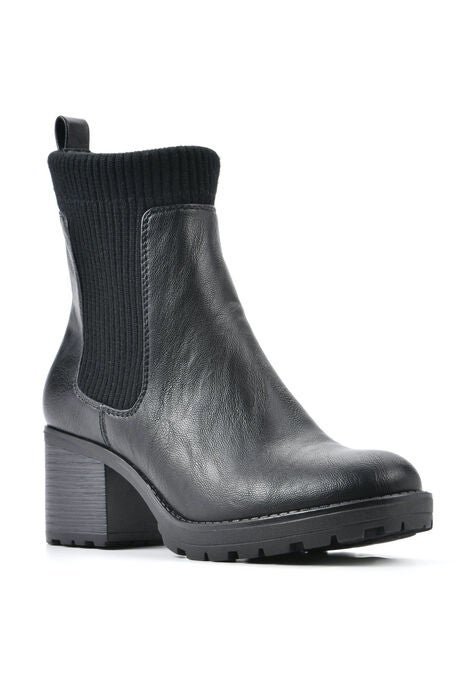 Benjie Bootie, BLACK MULTI SMOOTH, hi-res image number null